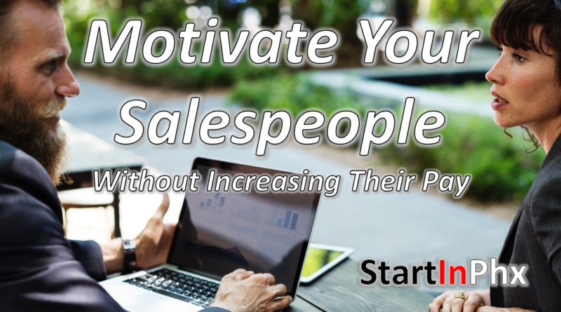 motivating salespeople to sell more